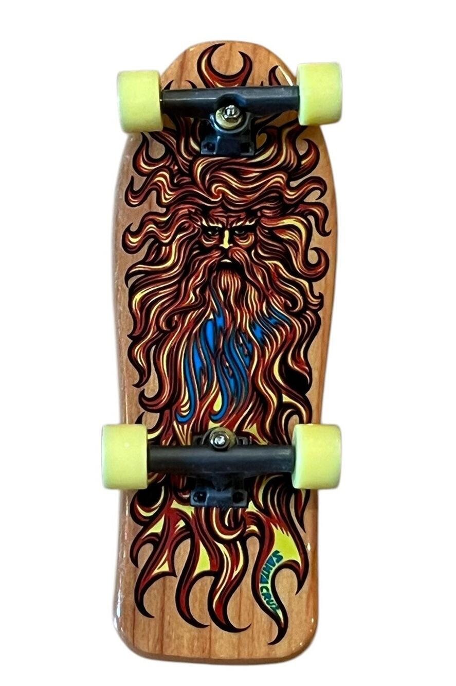 VTG Tech Deck Fingerboard Jason Jessee Sun God Santa Cruz Toy Skateboard 3.75”